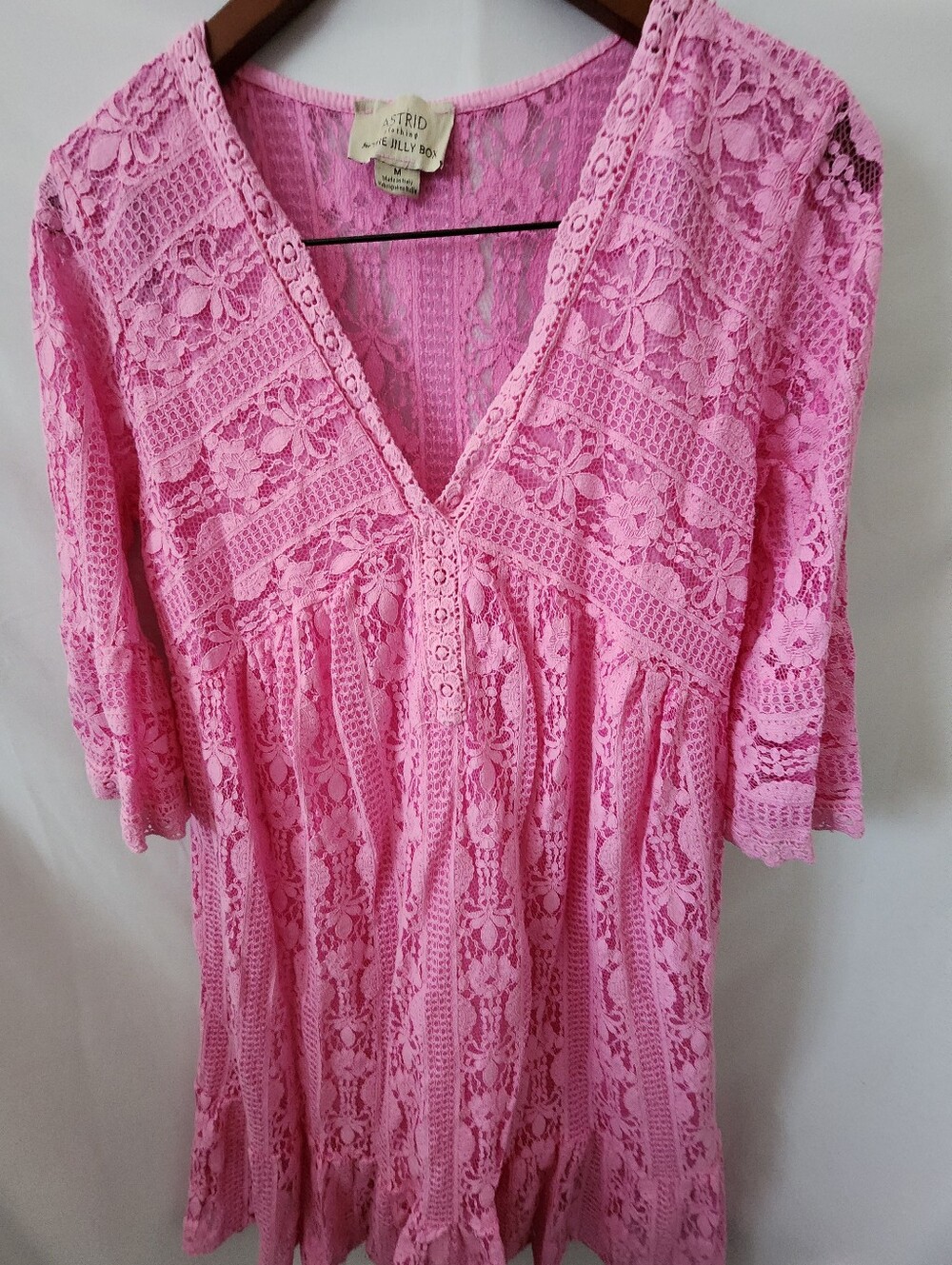 Astrid For The Jilly Box Lace Dress. Size Medium